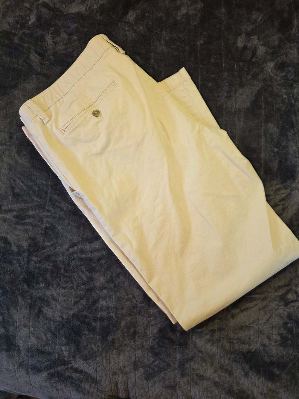 Chaps Est 1978 Straight Fit Beige Chino Pants Size 38x32